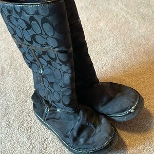 Coach Black Warm, Winter boots